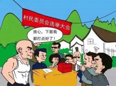村委会换届选举中被指存在收买选民证等